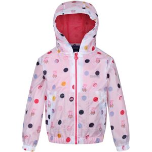 Regatta Childrens Unisex Childrens/kids Peppa Pig Polka Dot Hooded Waterproof Jacket (Light Pink) - Size 3-4y Regatta Childrens Unisex Childrens/kids Peppa Pig Polka Dot Hooded Waterproof Jacket (Light Pink) - Size 3-4y