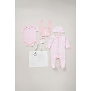 Rock A Bye Baby Girl Cotton 5-Piece Gift Set - Blush - Size 0-3m Rock A Bye Baby Girl Cotton 5-Piece Gift Set - Blush - Size 0-3m