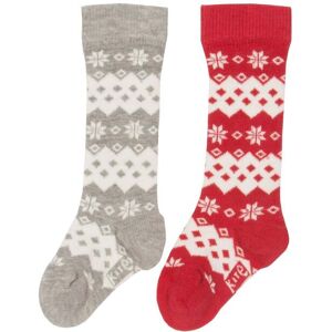 Kite Clothing Baby Unisex 2 Pack Snowflake Socks - Multicolour Cotton - Size 0-6m Kite Clothing Baby Unisex 2 Pack Snowflake Socks - Multicolour Cotton - Size 0-6m