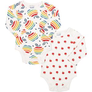 Kite Clothing Baby Unisex Apple Bodysuits - Multicolour Cotton - Size Newborn Kite Clothing Baby Unisex Apple Bodysuits - Multicolour Cotton - Size Newborn