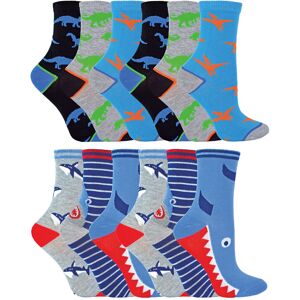 Sock Snob Unisex 12 Pair Multipack Kids Novelty Bamboo Trainer Socks Sock Snob Unisex 12 Pair Multipack Kids Novelty Bamboo Trainer Socks