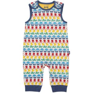 Kite Clothing Baby Unisex Splash Stripe Dungarees - Multicolour Cotton - Size 0-1m Kite Clothing Baby Unisex Splash Stripe Dungarees - Multicolour Cotton - Size 0-1m