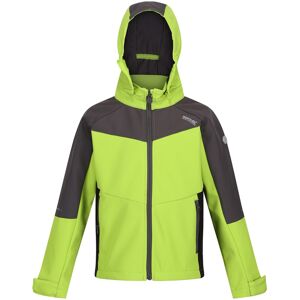 Regatta Childrens Unisex Childrens/kids Eastcott Ii Soft Shell Jacket (Bright Kiwi/dark Grey) - Green - Size 11-12y Regatta Childrens Unisex Childrens/kids Eastcott Ii Soft Shell Jacket (Bright Kiwi/dark Grey) - Green - Size 11-12y