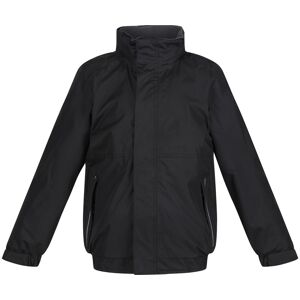 Regatta Boys Windproof Waterproof Fleece Jacket - Black/Size 7-8 Regatta Boys Windproof Waterproof Fleece Jacket - Black/Size 7-8