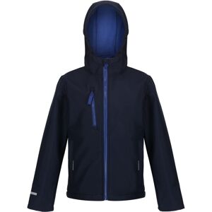 Regatta Childrens Unisex Childrens/kids Ablaze 3 Layer Soft Shell Jacket (Navy/new Royal) - Size 9-10y Regatta Childrens Unisex Childrens/kids Ablaze 3 Layer Soft Shell Jacket (Navy/new Royal) - Size 9-10y