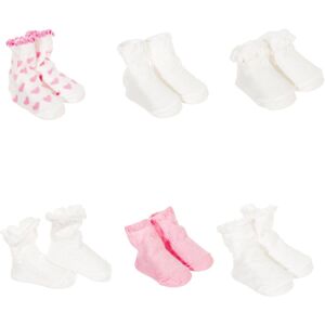 Le Petit Garçon Baby Girl Pack-6 Of 2002 Girl'S Printed Socks - Multicolour - One Size Le Petit Garçon Baby Girl Pack-6 Of 2002 Girl'S Printed Socks - Multicolour - One Size