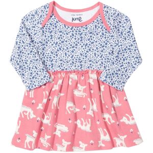 Kite Clothing Baby Girl Little Deer Bodydress - Pink Cotton - Size 0-1m Kite Clothing Baby Girl Little Deer Bodydress - Pink Cotton - Size 0-1m