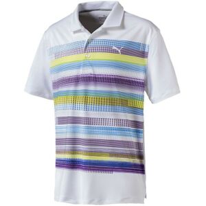 Puma Pixel Polo Shirt Boys Junior T-Shirt Short Sleeve White 574103 02 A18b - Size 11-12y Puma Pixel Polo Shirt Boys Junior T-Shirt Short Sleeve White 574103 02 A18b - Size 11-12y