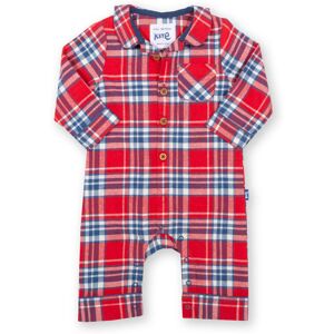 Kite Clothing Baby Unisex Plaid Romper - Red Cotton - Size Newborn Kite Clothing Baby Unisex Plaid Romper - Red Cotton - Size Newborn