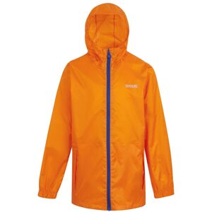 Regatta Childrens Unisex Great Outdoors Childrens/kids Pack It Jacket Iii Waterproof Packaway Black (Persimmon) - Orange - Size 9-10y Regatta Childrens Unisex Great Outdoors Childrens/kids Pack It Jacket Iii Waterproof Packaway Black (Persimmon) - Orange - Size 9-10y