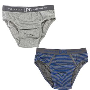 Le Petit Garçon Boys Pack-2 Briefs Lp1016 - Multicolour - Size 16y Le Petit Garçon Boys Pack-2 Briefs Lp1016 - Multicolour - Size 16y
