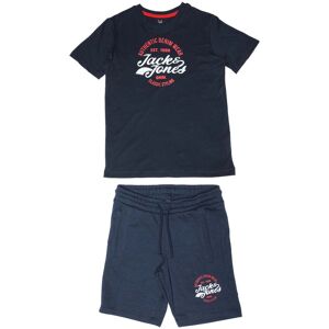 Jack & Jones Boys Boy'S Junior Brat T-Shirt & Short Set In Navy Cotton - Size 7-8y Jack & Jones Boys Boy'S Junior Brat T-Shirt & Short Set In Navy Cotton - Size 7-8y