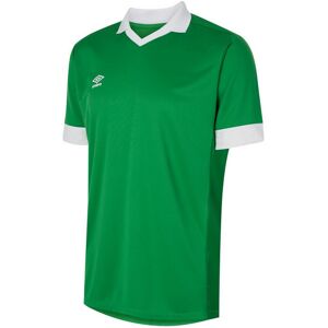 Umbro Childrens Unisex Childrens/kids Tempest Short-Sleeved Jersey (Emerald/white) - Green - Size 9-10y Umbro Childrens Unisex Childrens/kids Tempest Short-Sleeved Jersey (Emerald/white) - Green - Size 9-10y