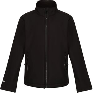 Regatta Childrens Unisex Childrens/kids Ablaze 2 Layer Soft Shell Jacket (Black) - Size 13-14y Regatta Childrens Unisex Childrens/kids Ablaze 2 Layer Soft Shell Jacket (Black) - Size 13-14y