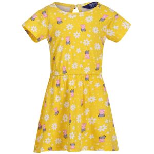 Regatta Childrens Unisex Baby Girls Peppa Pig Flower Casual Dress (Maize Yellow) - Multicolour Cotton - Size 4-5y Regatta Childrens Unisex Baby Girls Peppa Pig Flower Casual Dress (Maize Yellow) - Multicolour Cotton - Size 4-5y