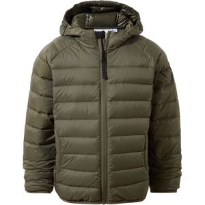Tog24 Childrens Unisex Midsley Kids Down Jacket Khaki - Size 6-7y Tog24 Childrens Unisex Midsley Kids Down Jacket Khaki - Size 6-7y
