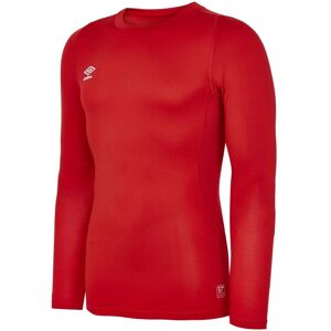 Umbro Childrens Unisex Childrens/kids Core Long-Sleeved Base Layer Top (Vermillion) - Multicolour - Size 7-8y Umbro Childrens Unisex Childrens/kids Core Long-Sleeved Base Layer Top (Vermillion) - Multicolour - Size 7-8y