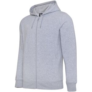 Umbro Boys Childrens/kids Club Leisure Full Zip Drawstring Hoodie (Grey Marl/white) - Multicolour - Size 7-8y Umbro Boys Childrens/kids Club Leisure Full Zip Drawstring Hoodie (Grey Marl/white) - Multicolour - Size 7-8y