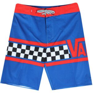 Vans Childrens Unisex Off The Wall Otw Blue Red Checkerboard Kids Casual Shorts V1l210z R4d - Size 26 (Waist) Vans Childrens Unisex Off The Wall Otw Blue Red Checkerboard Kids Casual Shorts V1l210z R4d - Size 26 (Waist)