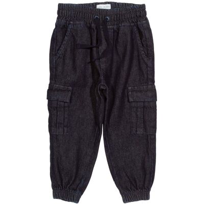 Kite Clothing Boys Denim Utility Pull Ons - Navy Cotton - Size 3-6m Kite Clothing Boys Denim Utility Pull Ons - Navy Cotton - Size 3-6m