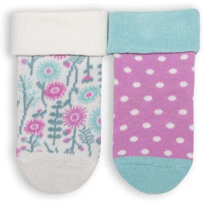 Kite Clothing Baby Girl Daisy Ditsy Socks - Multicolour Cotton - Size 3-6m Kite Clothing Baby Girl Daisy Ditsy Socks - Multicolour Cotton - Size 3-6m