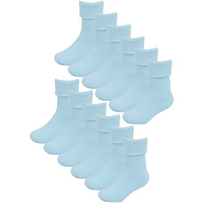 Sock Snob Unisex Baby Cotton Turn Over Top Socks Sock Snob Unisex Baby Cotton Turn Over Top Socks