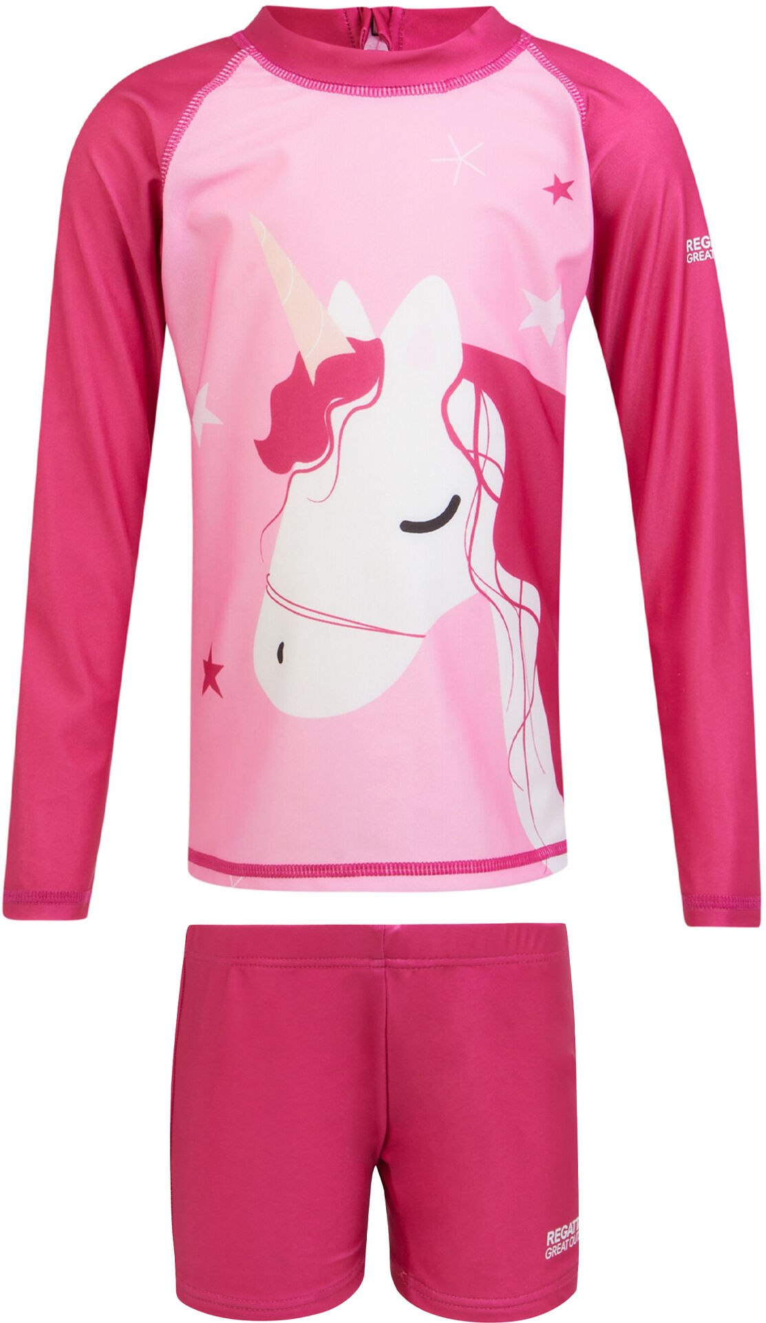 Regatta Kids Unisex Childrens/kids Luna The Unicorn Rash Guard (Sweet Pink) - Light Pink - Size 6-12m