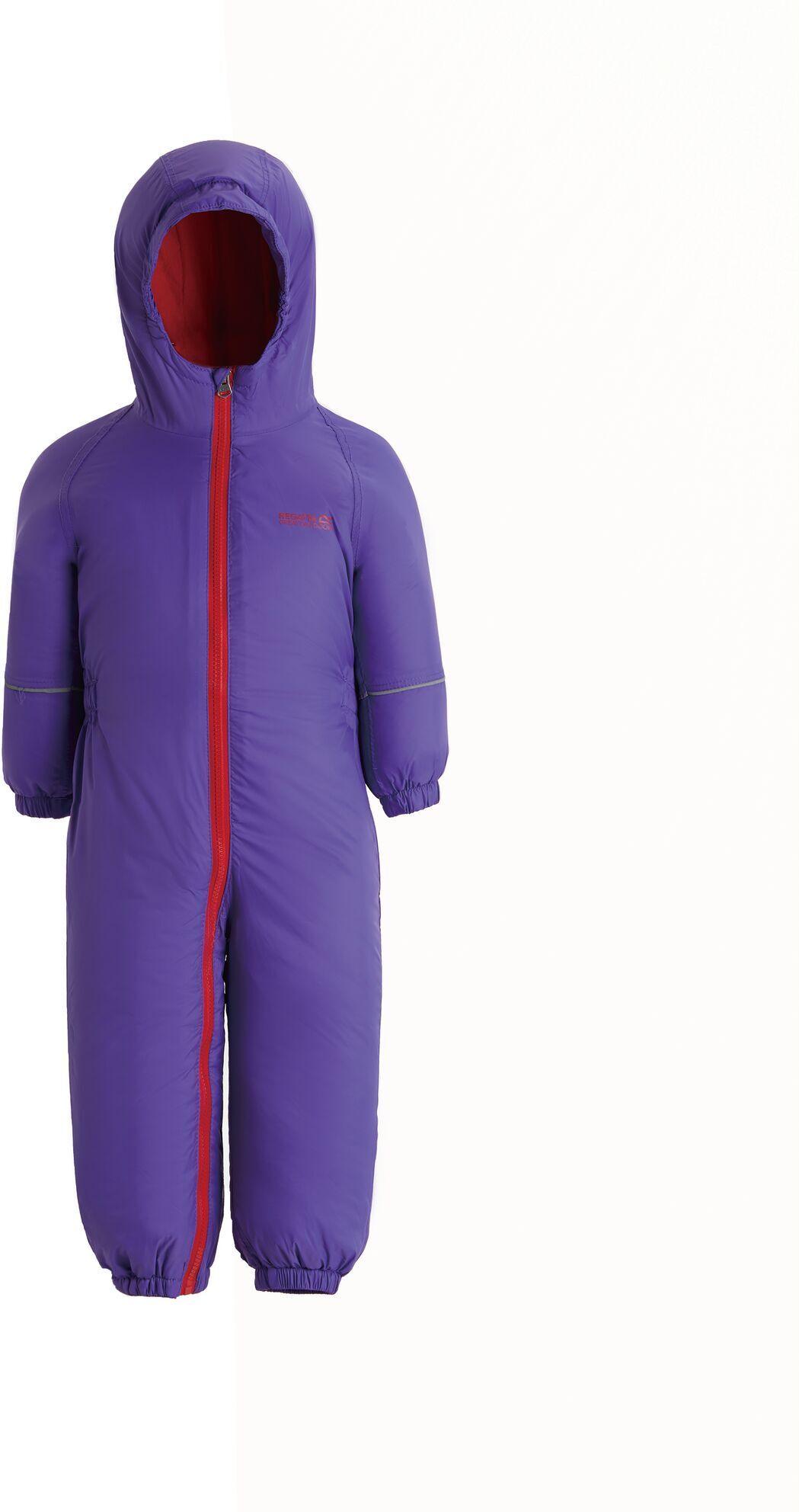 Regatta Baby Great Outdoors Childrens Toddlers Splosh Iii Waterproof Rainsuit - Purple Fleece - Size 18-24m