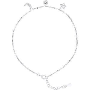 Lova - Lola Van Der Keen Womens Bracelet - Night Out Collection Silver Sterling - One Size