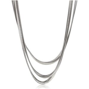 Tommy Hilfiger Womens Stainless Steel Necklace - Silver 2700978 - One Size Tommy Hilfiger Womens Stainless Steel Necklace - Silver 2700978 - One Size