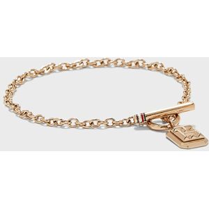 Tommy Hilfiger Womens Stainless Steel Bracelet - Rosegold 2780437 - Rose Gold - One Size Tommy Hilfiger Womens Stainless Steel Bracelet - Rosegold 2780437 - Rose Gold - One Size