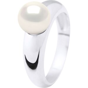 Ateliers Saint Germain Womens Ring - White Gold - Real Cultured Freshwater Pearl Round 8-9 Mm - Size L 1/2 Ateliers Saint Germain Womens Ring - White Gold - Real Cultured Freshwater Pearl Round 8-9 Mm - Size L 1/2