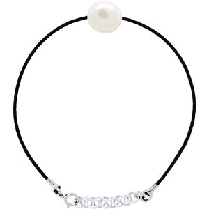 Ateliers Saint Germain Womens Bracelet Love Links - Black/white Silver - One Size Ateliers Saint Germain Womens Bracelet Love Links - Black/white Silver - One Size