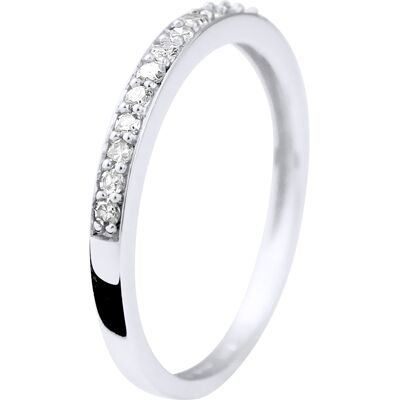Prestige Jewelery - Alliance Diamonds 0.20 Cts White Gold Ring - Size 48-62 Prestige Jewelery - Alliance Diamonds 0.20 Cts White Gold Ring - Size 48-62