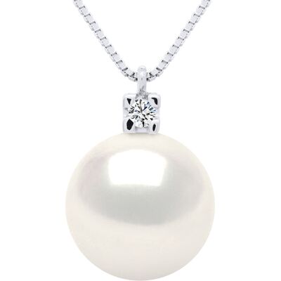 Ateliers Saint Germain White Gold Pearl Necklace - Round 10-11mm - Jewelry Ateliers Saint Germain White Gold Pearl Necklace - Round 10-11mm - Jewelry
