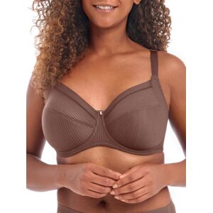 Fantasie Womens Fusion Side Support Bra - Brown Nylon - Size 38gg Fantasie Womens Fusion Side Support Bra - Brown Nylon - Size 38gg