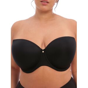 Elomi Womens Smooth Moulded Strapless Bra - Black Polyamide - Size 34hh Elomi Womens Smooth Moulded Strapless Bra - Black Polyamide - Size 34hh