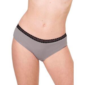 Sloggi Womens Go Ribbed Hipster Briefs 2 Pack - Black Cotton - Size Medium Sloggi Womens Go Ribbed Hipster Briefs 2 Pack - Black Cotton - Size Medium