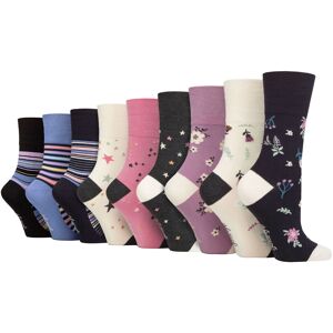 Gentle Grip Womens 9 Pack Bamboo Socks Ladies Gentle Grip Womens 9 Pack Bamboo Socks Ladies