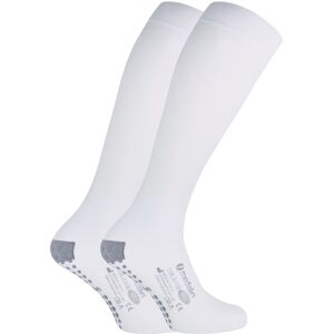Medalin Saphena - 2 Pack Graduated Compression Stockings - White - Knee Length Medalin Saphena - 2 Pack Graduated Compression Stockings - White - Knee Length