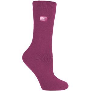 Heat Holders Womens Lite - Ladies Thin Winter Thermal Socks In Plain Colours - Deep Fuchsia - Pink Nylon - Size Uk 4-8 Heat Holders Womens Lite - Ladies Thin Winter Thermal Socks In Plain Colours - Deep Fuchsia - Pink Nylon - Size Uk 4-8