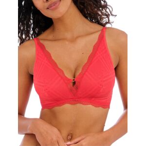 Freya Womens Fatale Non Wired Bralette - Red Polyamide - Size X-Large Freya Womens Fatale Non Wired Bralette - Red Polyamide - Size X-Large