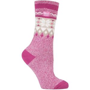 Heat Holders Pink Lightweight Thermal Socks - Ladies - 1.6 TOG - UK 4-8 Heat Holders Pink Lightweight Thermal Socks - Ladies - 1.6 TOG - UK 4-8