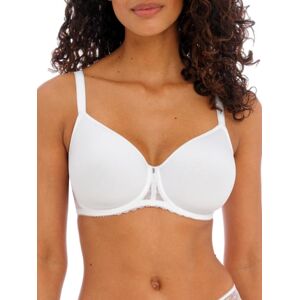 Freya Womens Signature Moulded Spacer Bra - White Nylon - Size 32gg Freya Womens Signature Moulded Spacer Bra - White Nylon - Size 32gg