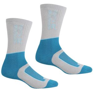 Regatta Womens/ladies Samaris 2 Season Boot Socks (Light Steel/niagra Blue) - Grey - Size Uk 6-8 Regatta Womens/ladies Samaris 2 Season Boot Socks (Light Steel/niagra Blue) - Grey - Size Uk 6-8