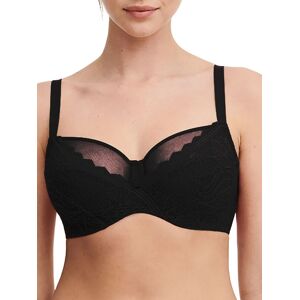 Chantelle Womens Easy Feel Floral Touch Full Cup Bra - Black Polyamide - Size 36f Chantelle Womens Easy Feel Floral Touch Full Cup Bra - Black Polyamide - Size 36f