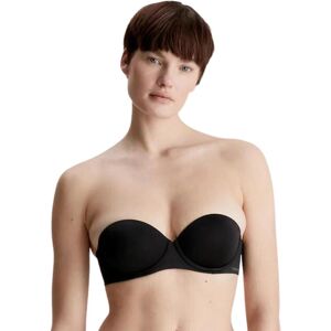 Calvin Klein Womens 000qf5677e Invisibles Strapless Push Up Bra - Black Elastane - Size 30c Calvin Klein Womens 000qf5677e Invisibles Strapless Push Up Bra - Black Elastane - Size 30c