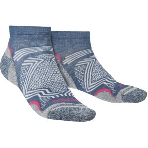 Bridgedale Womens Hiking Ultralight Low Socks - Dark Denim - Blue Nylon - Size 7-8.5 - Socks Bridgedale Womens Hiking Ultralight Low Socks - Dark Denim - Blue Nylon - Size 7-8.5 - Socks