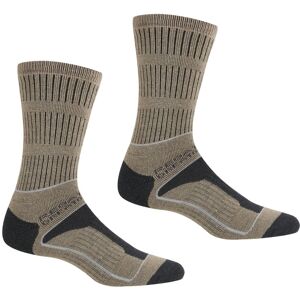 Regatta Womens/ladies Samaris 3 Season Boot Socks (Moccasin Brown/briar Grey) - Size Uk 6-8 Regatta Womens/ladies Samaris 3 Season Boot Socks (Moccasin Brown/briar Grey) - Size Uk 6-8