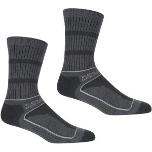 Regatta Womens/ladies Samaris 3 Season Boot Socks (Briar Grey/light Steel) - Dark Grey - Size Uk 3-6 Regatta Womens/ladies Samaris 3 Season Boot Socks (Briar Grey/light Steel) - Dark Grey - Size Uk 3-6